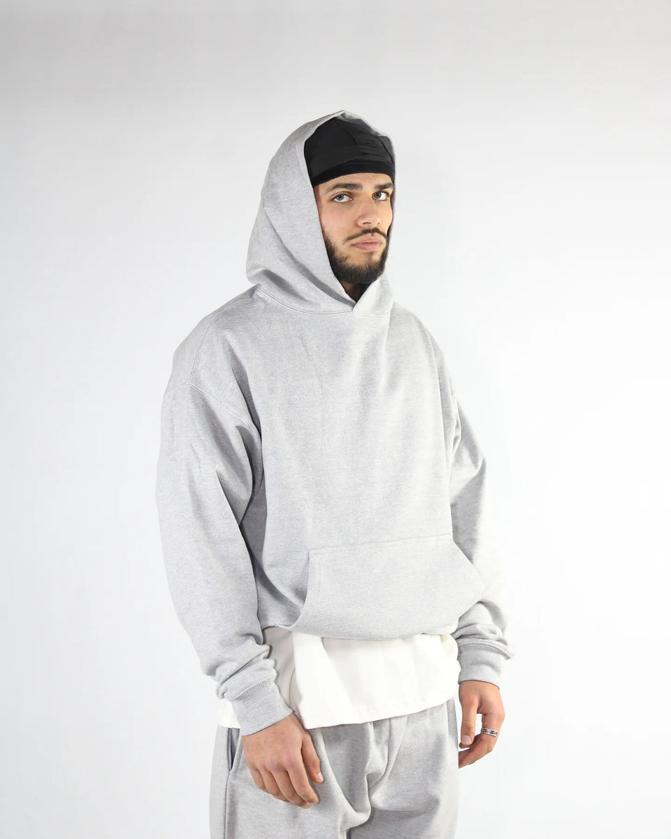 500GSM French Terry Ultra Heavyweight Oversized vintage wash hoodie seasonal blanks